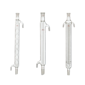 Venta al por mayor de alta calidad condensador de vidrio de laboratorio Graham condensador para destilador de laboratorio - Product Image 4