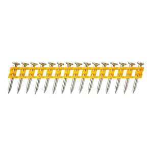 Clous à béton Dewalt DCN890, acier zingué, tige lisse, tête ronde, pointe acérée, lot de 12 - Product Image 1