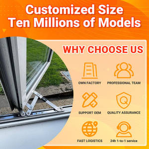 Soporte de ventana de acero inoxidable convencional CF01 Aspecto tradicional para varios hogares - Product Image 6