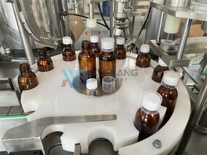 Industria de maquinaria de alta velocidad Botella pequeña Líquido oral Jarabe Vial Máquina de llenado Líquido 10-100ml - Product Image 3