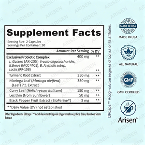 OEM Female Probiotic Capsules Digestive Health Menopause Joint Support Sexy Midsection Curves Bloat Turmeric Curcumin <strong>Moringa</strong> - Product Image 3