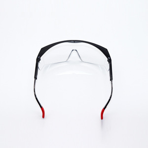 Lunettes de sécurité Xingxingyuan transparentes anti-buée anti-poussière avec verres de 3 mm, monture noire, résistance aux chocs, protection des yeux - Product Image 1