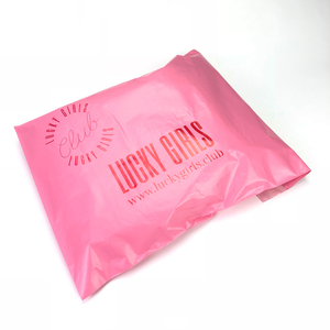 Rosa al por mayor/a granel/<span class=keywords><strong>barato</strong></span>/Logotipo personalizado impreso adhesivo de sellado de ropa/ropa envío <span class=keywords><strong>sobre</strong></span> para venta - Product Image 4