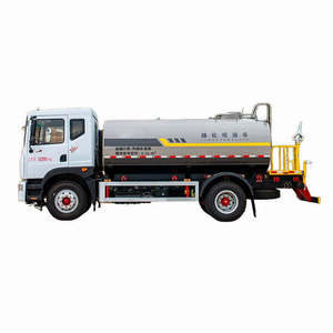 Camión Cisterna de Agua DFAC de 10cbm para Lavado de Carreteras, Supresión de Polvo, Limpieza de Calles, con Motor Potente - Product Image 3