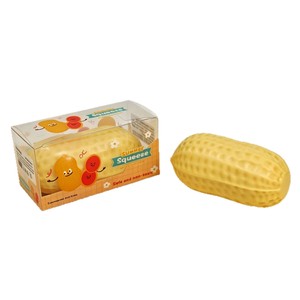 Populaire Balle anti-stress Fidget Squishy en forme de bloc de construction cacahuète, qui couine et qui craque - Product Image 6