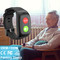 Pulsera GPS L17pro con Correa de Silicona, Resistente al Agua IP67, para Pacientes Mayores, Botón SOS 4G, Navegación GPS, Reloj Despertador, Contesta Llamadas