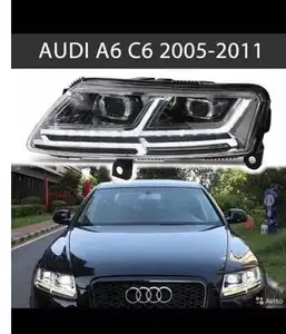 A6C için LED kafa lambası orijinal araba olmadan yıl 2005-2011 için Audi