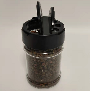Wholesale Customized <strong>Kitchen</strong> House Seasoning Plastic PET Spice Salt Pepper <strong>Herb</strong> Seasoning Shaker Jar <strong>Container</strong> With Flip Top Lid - Product Image 2