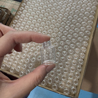 Flacon d'échantillon de parfum en verre vide en stock avec diffuseur à bâtonnets, portable, sérigraphie