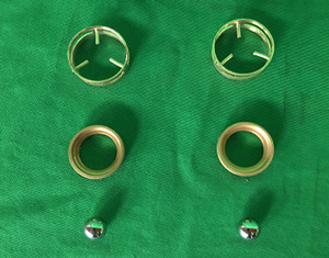 Vòng bóng trung tâm hướng dẫn nhiệt độ cao chịu thủy tinh tắm Vai đồng thau nhẫn của làm mềm điểm Tester phụ kiện - Product Image 4