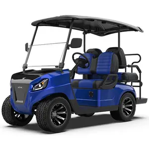 Factory Direct July New Designed 4+2 Seater Golf Cart Electric Golf Buggy With 5kw Motor Carro De Golf