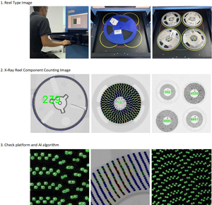 عداد رقائق إس إم تي طراز إكس سي-3200 بسعر المصنع، عداد مدمج مع أشعة سينية، آلة عد المكونات إس إم دي - Product Image 5