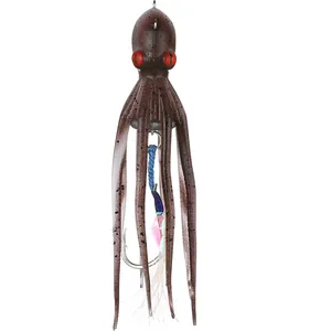 New Hot Sell Internal UV Material Jig lures Fishing Isqueiro squid jig Pesca l&m Vibe Slims Luminous Big Octopus lures