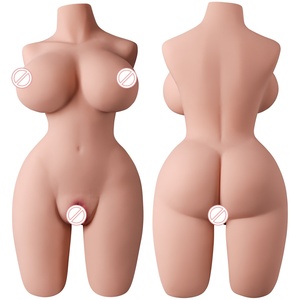 <strong>Male</strong> Adult Sex Dolls with Vaginal &amp; Anal Insertable Halfbody Design Full Body Silicone Realistic Sex Toy BJD-A062-3 - Product Image 1