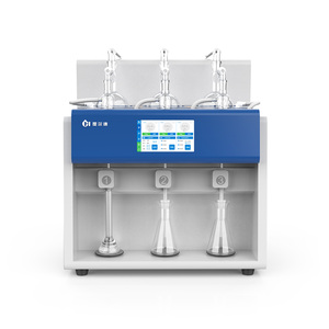 Système de distillation sous vide pour équipement de laboratoire en verre, 3/6 postes de travail avec refroidisseur - Product Image 1
