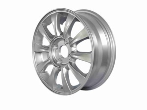 Jantes en alliage argenté de 16 pouces: ajustement parfait pour PCD <span class=keywords><strong>4</strong></span>*100 ET 49 CB 60.1 Hyundai Accent <span class=keywords><strong>Nissan</strong></span> <span class=keywords><strong>Micra</strong></span> GEELY CHERY pour TERRA - Product Image 3