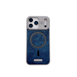 เคสโทรศัพท์มือถือแม่เหล็กกันกระแทกสุดหรูสำหรับ17 PRO MAX พร้อมห่วงแม่เหล็ก - Product Image 1