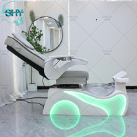 Chaise de pédicure électrique européenne personnalisable avec logo, pour salon de beauté, massage corporel, manucure, spa pour les pieds, style moderne