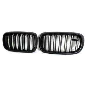Automotive Parts Double Slats Kidney Grille for 2015-2018 Front Upgrade F15 F16 - Product Image 6