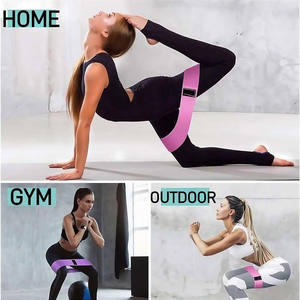 Bandas Elásticas de Resistencia OEM Antideslizantes para Ejercicio, Bandas de Fitness en Forma de Lazo y Círculo, Bandas de Ejercicio Portátiles para Glúteos - Product Image 6