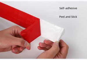 Moldura de Pared Flexible - Autoadhesiva, para Riel de Silla, Techo, <span class=keywords><strong>Marco</strong></span> de <span class=keywords><strong>Ventana</strong></span>, Panel de <span class=keywords><strong>PVC</strong></span>, 9.8 pies - Product Image 4