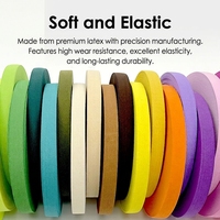 Sangle élastique en polyester 100% à chevrons, 3 cm, modèle MRT 2302, pour la fabrication de casquettes de baseball
