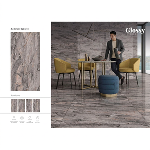 Middle East Premium Porcelain Tiles 600x1200mm Glazed Surface for Modern Residential and Hotel Projects - Product Image 4