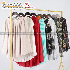 Gonne all'ingrosso a basso prezzo, eleganti e alla moda, con stampa floreale vintage, vestibilità slim, gonna corta da donna di seconda mano, outfit casual estivo - Product Image 5