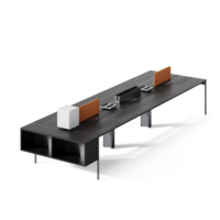 Espace bureau poste de travail modulaire 2 4 6 sièges mobilier de bureau poste de travail ouvert