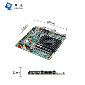Placa Base I5 8265U con Procesador, 2 DDR4, M.2, HD, DP, LVDS, EDP, MiniPCIe, WiFi, 4G LAN, 6 485 COM, Placa Base Industrial Mini ITX - Product Image 2