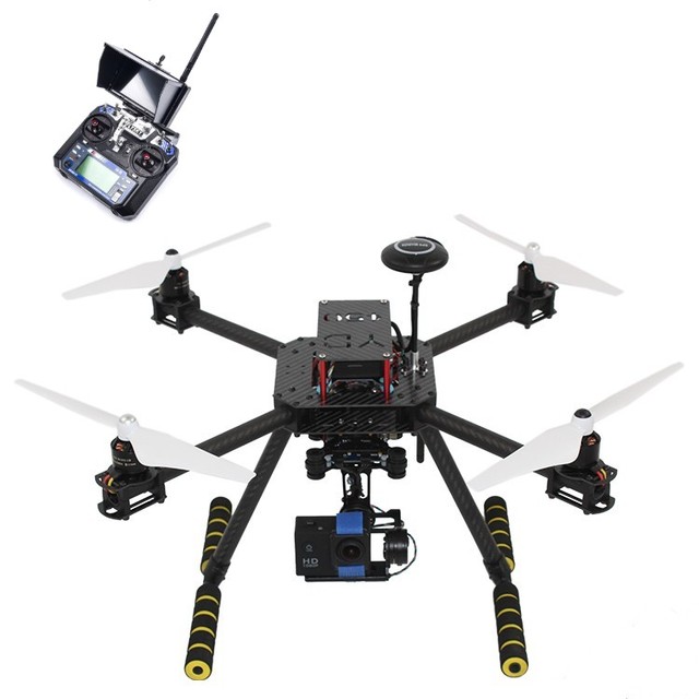 ZD450 Fpv Long Range Diy Carbon Fibre Material Drone for Aerial Photography