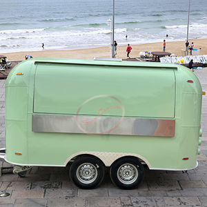 Remolque de comida rápida de renombre mundial, camión de quiosco de gofres de pizza grande, Material inoxidable para hoteles, restaurantes para helados - Product Image 2