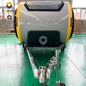 Remolque de Viaje Ligero OTR, Casa Caravana, Remolque <span class=keywords><strong>para</strong></span> Moto, Mini Remolque Camper Todoterreno, Pequeña Caravana RV - Product Image 5