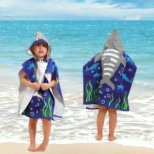 Распродажа, пляжное полотенце с капюшоном