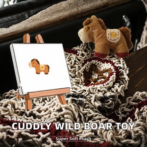 Juguete Suave con Diseño de Caballo para Mascotas, Divertido para Masticar y Jugar con Sonido - Product Image 4