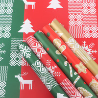 Kertas Pembungkus Bunga Bahan Plastik Bopp Tahan Air untuk Natal, Kertas Kemasan Bunga