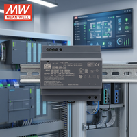 Alimentation à découpage CC Mean Well HDR-150-24 150W 24V 6.25A IP67 étanche sur rail DIN, sortie unique pour CCTV et applications industrielles extérieures