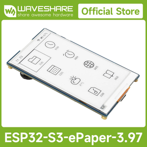 บอร์ดพัฒนา Waveshare ESP32-S3 หน้าจอ e-Paper ขนาด 3.97 นิ้ว ความละเอียด 800*480 พิกเซล รองรับ Wi-Fi และ BLE 5 พร้อมไมโครโฟนในตัว รุ่น K618 - Product Image 3