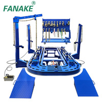 Fanake Banc de redressage de carrosserie automobile certifié CE 110V/220V/380V en acier inoxydable et acier au manganèse