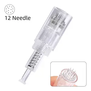 Hot Sale Ersatz nadel patrone Einweg-Mikron adeln für Dr. Pen Machine Mikron adel Derma Pen Nadel patrone