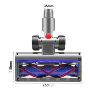 Tête de brosse à entraînement direct pour tapis et sols durs, compatible avec les aspirateurs sans fil <span class=keywords><strong>Dyson</strong></span> V7 V8 <span class=keywords><strong>V10</strong></span> V15, remplacement pour <span class=keywords><strong>aspirateur</strong></span> sans fil - Product Image 6