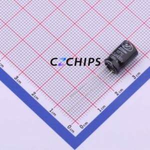 Condensateur électrolytique en aluminium à montage traversant ECG2WM2R2F12OTBO, D8xL12mm 2.2uF 20% 450V 75mA-100kHz - Product Image 1