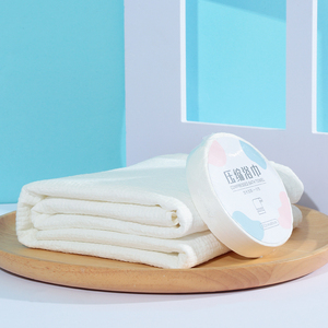 Bán Buôn Sy406 Dùng Một Lần Sang Trọng Bông Khăn Tắm Tùy Chỉnh Màu Trắng Kích Thước Lớn Cho Kinh Doanh Du Lịch-Mặt Cổ Điển Nén Khăn - Product Image 5