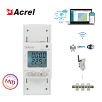 Acrel ADL200 Sistema Solar de techo para el hogar Medición bidireccional 100A Conexión directa Medidor MID de 1 fase
