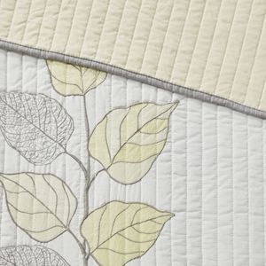 DB Modern 6-Piece Queen Size Embroidered Quilt <b>Set</b> Throw <b>Pillows</b> Soft Cotton Bedding for Wedding Hotels Hospitals Christmas - Product Image 6