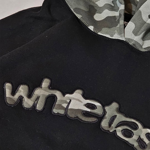 เสื้อฮู้ดดี้และชุดวอร์มผู้ชายแบบสวมใส่สบาย ระบายอากาศได้ดี น้ำหนัก 500GSM ผ้าฝ้าย 100% ไซส์ใหญ่พิเศษ - Product Image 2