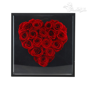 Boîte Cœur Sacré Fleurs <span class=keywords><strong>Éternel</strong></span>les Cadeau Fête des Enseignants Vente en Gros Rose <span class=keywords><strong>Éternel</strong></span>le Souvenir Anniversaire en Forme <span class=keywords><strong>de</strong></span> Cœur Bouquet Inaltérable - Product Image 5