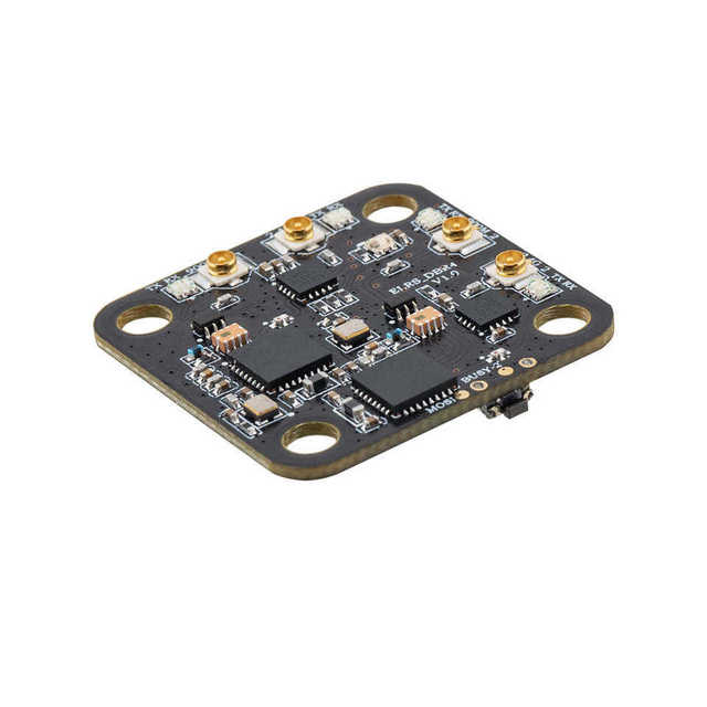 DBR4 2.4GHz 868/900MHz Dual-Band Dual-Channel Gemini Xrossband ExpressLRS ABS Receiver for Nomad Module MATEK for Compatible