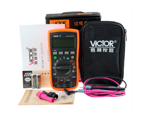 Calibrador de Procesos VC77, Salida Analógica 0-20mA, Transmisor Analógico, Suministro de Bucle, Multímetro Digital DMM 2 en 1 - Product Image 4