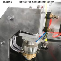Machine de remplissage et de scellage automatique de capsules de café K-Cup K-Pod Dolce Gusto, haute précision, avec PLC